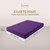Lavea® Spannenlaken 90x200cm - 100x200cm, Maya, 100% katoen Productafbeelding-voorbeeld 2
