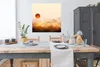 MuchoWow® Poster Malerei - Sonne - Landschaft - Vögel Produktbild-Vorschau 3
