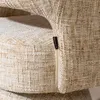Bronx71 Sessel Josh drehbar Chenille beige Produktbild-Vorschau 8