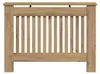 vidaXL Osłona grzejnika Artisan dąb 112 x 19 x 81,5 cm Podgląd zdjęcia produktu 4