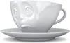TV Kaffeetasse grinsend weiß 200 ml Tasse Milchkaffee Produktbild-Vorschau 2