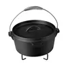 Dutch Oven 4.5L Gusseisen Feuertopf Gusstopf Schmortopf Produktbild-Vorschau 5
