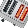 TAT7S45 Toaster Kompakt 4-Schlitz grau schwarz (TAT7S45) Anteprima dell’immagine prodotto 3