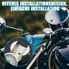 Motorrad-Lenkeruhr und Thermometer, passend für Lenker Produktbild-Vorschau 5