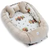 Premium BABYNEST SET 5 tlg. BEIGE Samt Velour/ Beige Produktbild-Vorschau 3
