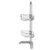 simplehuman Eck-Duschcaddy, Edelstahl + eloxiertes Produktbild-Vorschau 2