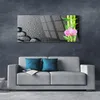 Acrylglasbilder 125x50 Wandbild Druck Bambusrohre Blume Produktbild-Vorschau 3