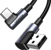 Ugreen USB-C Winkelkabel 3m Schwarz, QC 3.0, 480Mb/s Produktbild-Vorschau 21