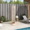 Prysznic ogrodowy vidaXL 223 cm z litego drewna sosnowego i Podgląd zdjęcia produktu 2