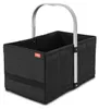 Aluminium Picknickkorb, 40 x 24 x 20 cm, schwarz Produktbild-Vorschau 2