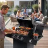 Grill gazowy ogrodowy BERGMANN 12,2kW 4 palniki żeliwny Podgląd zdjęcia produktu 3