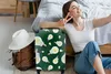 MuchoWow® Koffer Handgepäck Trolley Rollkoffer Kleine Produktbild-Vorschau 2