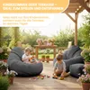 Dreamroots Bean Bag 70x70x70 cm beanbag bambini con Anteprima dell’immagine prodotto 6