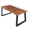 vidaXL Jídelní stůl 170x90x75 cm masiv Akácie Náhled obrázku produktu 6