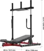 Pressa verticale per gambe VEVOR, speciale attrezzo home Anteprima dell’immagine prodotto 8