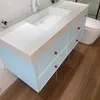 Lavabo in Vetroceramica, set di mobili da bagno, 100x55 cm, Anteprima dell’immagine prodotto 6