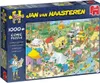 Jumbo Jan van Haasteren Puzzle - Camping in the Forest 1000 Náhled obrázku produktu 1