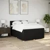 Eleganten-Stil Boxspringbett mit Matratze Schwarz 140x200 Produktbild-Vorschau 5