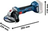 Bosch GWS 18V-7 125 mm L-BOXX Akku-Winkelschleifer Produktbild-Vorschau 43