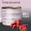 REAVET Premium Katzenfutter nass mit Ente & Himbeeren 6 x Produktbild-Vorschau 3