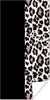 MuchoWow® Poster Tiermuster - Panther - Rosa 20x40 cm - Produktbild-Vorschau 1