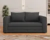 Arelis Schlafsofa mit Bettfunktion - Dunkelgrau Produktbild-Vorschau 4