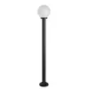 Lampe de jardin 170 cm sphère blanche ou fumée 20 cm 1xE27 Voir les images du produit 1