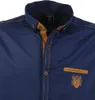 Übergrössen Schickes Herrenhemd LAVECCHIA 1980 Navyblau 4XL Produktbild-Vorschau 2