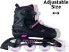 Story Fusion verstellbare Inline-Skates, rosa LED – Produktbild-Vorschau 10