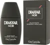 A black bottle of Drakkar Noir cologne and its matching black box packaging are displayed against a white background. Podgląd zdjęcia produktu