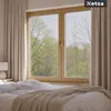 Netsa | Fenster-Moskitonetz 130x150 cm Weiß – Fliegengitter Produktbild-Vorschau 3