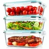 Pojemniki Na Żywność Szklane Lunchbox Do Mikrofali Lodówki Podgląd zdjęcia produktu 1