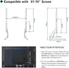 TV Standfuß, TV Ständer, TV Halterungen, Universal 37–75 Produktbild-Vorschau 3