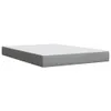 Maison Exclusive - Boxspringbett mit Matratze Hellgrau Produktbild-Vorschau 10