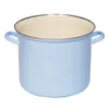 Garnek Riess z chromowaną obręczą Ø24cm 8L Emalia w kolorze Podgląd zdjęcia produktu 1