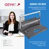 GENIE Spiralbindegerät CB-850 inkl. Plastikbinderücken    Podgląd zdjęcia produktu 8