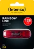 Intenso USB-Stick Rainbow Line rot 128 GB Produktbild-Vorschau 4