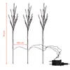 Three LED light branches with a power adapter and cord. Produktbild-Vorschau