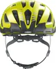 A rear view of a yellow and black bicycle helmet. Náhľad obrázku produktu