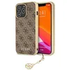A close-up shot of an iPhone 14 Pro Max with a Guess branded case. Náhled obrázku produktu