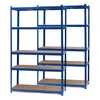 Wiltec zestaw 2x regał do dużych obciążeń 120x50x200cm, Podgląd zdjęcia produktu 3