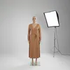 Relaxdays Schaufensterpuppe weiblich, lebensgroß, 175 cm, Produktbild-Vorschau 5