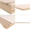 A collage of four images showing stacks and individual pieces of plywood. Produktbild-Vorschau