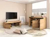 A living room scene featuring a TV stand and a sideboard. Produktbild-Vorschau
