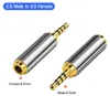 2,5mm Klinkenstecker zu 3,5mm Kopfhörer Audio Stereo Produktbild-Vorschau 1