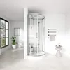 HOME DELUXE - Dampfdusche WHITE PEARL - Maße 90 x 90 cm - Produktbild-Vorschau 3