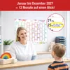 Wandkalender 2027 A2 Aquarell Splash Querformat – Produktbild-Vorschau 5