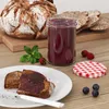 WELLGRO Einmachgläser rot kariert 435ml mit Schraubdeckel - Produktbild-Vorschau 6