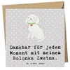 Mr. & Mrs. Panda Grußkarte Bolonka Zwetna Moment - Grau Produktbild-Vorschau 1