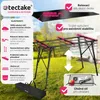 Skládací hliníkový kempingový stůl tectake® Bastian, Náhled obrázku produktu 3